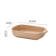 Ceramic Baking Bowl For Household Micro-oven Utensils