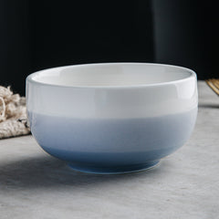 Modern Simple Ceramic Household Wash And Ink Gradual Color Soup Bowl