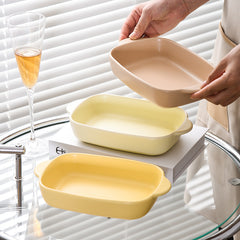Ceramic Baking Bowl For Household Micro-oven Utensils