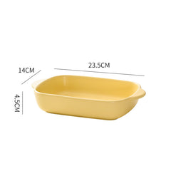 Ceramic Baking Bowl For Household Micro-oven Utensils